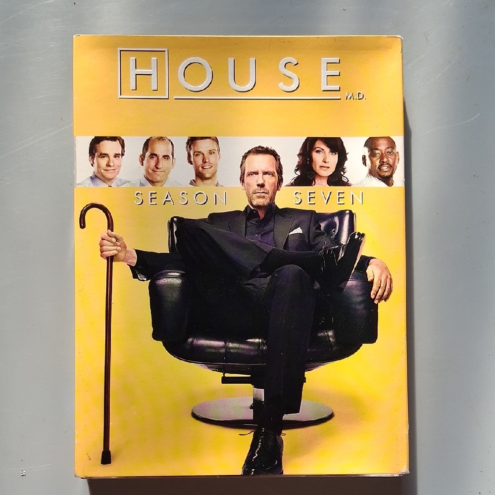 House M.D. Season Seven DVD - Yellow Cover